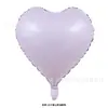 Luz de amor de 18 polegadas grilo decoração de aniversário casamento balão de alumínio em forma de coração atacado placa de luz balão em forma de coração atacado