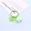 Dopamina Color Sólido Estrella de Cinco Puntas Corazón Colgante Anillo para Libro Llavero Llavero DIY Accesorios de Cuentas para Bolsos
