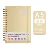 Agenda Transfronteriza Nueva 2027 Cuaderno de Espiral A5 Calendario Diario Personalizado Bloc de Notas con Correa