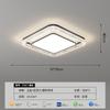 WowMain Luz de Teto Retangular Atmosférica Simples Moderna de Luxo Alto Acoplamento Pacote