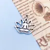 Mezcla 20 Colgantes Sencillos de Plata Antigua Oro Antiguo Yoga Loto Aleación Joyería Hecha a Mano Collar Pulsera Cuentas Pequeños Accesorios