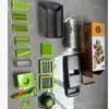Cortador de Verduras Multifuncional, Cortador en Cubos, Rebanador, Rallador de Papa, Rallador, Rallador Doméstico de Cocina
