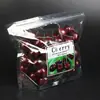 Bolsa para conservar frutas frescas autosellante bolsa de pie bolsa para uvas pasas cerezas plástico transpirable portátil empaque de frutas venta al por mayor