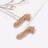 Hebilla de collar con hebilla de mariposa chapada en oro que conserva el color, hebilla de esmalte con forma de gota de aceite que conserva el color, hebilla de pulsera para la cabeza, accesorios de cheongsam de estilo nacional