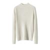 Suéter de Cachemir Grueso de Cuello Alto para Mujer en Otoño e Invierno Aspecto Adelgazante Jersey de Punto de Cachemir Prendas de Punto Camisa Base Superior