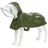 Impermeable Personalizado para Perro Nuevo Impermeable para Perro Botón a Presión Capa Ajustable Ligero Reflectante Impermeable para Mascotas