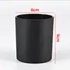 Venta al por mayor del fabricante Taza para Velas DIY Contenedor de Vidrio Escarchado de Colores Taza Vacía para Aromaterapia Portavelas Romántico para Dormitorio Logo