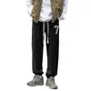 Directamente del fabricante: Pantalones Casuales de Estilo Americano con Cordón, Estilo Primavera y Otoño, Pantalones Deportivos para Hombre Trendy de Pierna Recta Sueltos, Pantalones de Pana