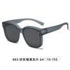 Gafas de sol de moda 2024, nuevas y modernas, TR90, polarizadas, anti-UV, para hombre y mujer, con espejo y caja de detección avanzada.