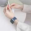 Adecuado para Apple Iwatchs10 Metal Acero Inoxidable S 11m Lanis Color Block Cola Redonda Magnético 9Correa de Reloj Ultra