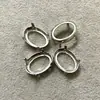 Soporte de Base de Cobre con Garras Huecas Color K Blanco con Agujeros Laterales, Soporte de Garra Hueca, Soporte para Diamantes, Accesorios para Manualidades para Coser Ropa, Bolsos, Zapatos