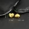 Accesorios de cuerpo entero con baño de plata S925, artesanía de oro antiguo con diamantes de amor, diseño original en forma de corazón DIY