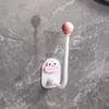 Gancho para Goma de Pelo Dopamina Baño Sin Taladro Fuerte Carga Colgador Trasero de Puerta Gancho Pared de Baño Gancho Adhesivo para Toalla de Baño