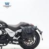 Coche muscle Wolf adecuado para jazz Jie DX250 bolsa lateral bolsa lateral caja lateral retro bolsa para casco impermeable liberación rápida especial