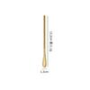 Cuchara de acero inoxidable 304 para mezclar café, cuchara de hielo de mango largo, cuchara de miel, barra para mezclar, cuchara de mango largo, venta al por mayor