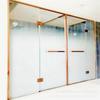 Fabricante de Pekín Personalizado Hotel de Cadena Forma de T Vidrio Templado Húmedo y Seco Cabina de Ducha Reserva 24 Horas Puerta a Puerta