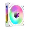 Ventilador Prism 4Pro con espejo infinito, ventilador de chasis de computadora de 12 cm, color mágico, ventilador de enfriamiento de chasis, control de temperatura silencioso