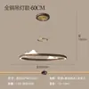 Novo Lustre para Sala de Chá Estilo Chinês Nogueira Preta Lustre para Sala de Chá Zen Paisagístico Lustre Longo Minimalista para Restaurante Bar