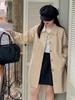 Inno Talla Grande para Mujer Cortavientos Corto a Cuadros Empalmado Otoño Nuevo Solo Necesita Cubrir la Carne Chaqueta 331661