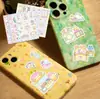 8 Pegatinas de Rompecabezas de Escenas de Viaje con Elementos Lindos de Dibujos Animados Pegatinas para Collage de Fundas de Teléfono DIY