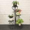 Cross-border Indoor Sala de estar Vaso de flores Suporte de jardim Bonsai Suporte de flores Nordic Floor-standing Removível Ajustando Planta Rack