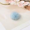 Pompon de Pelo de Vison Real 3CM Disco de Vison Flor Disco Plano de Fundo Círculo Semicírculo Acessórios para Roupa de Cachecol DIY Enfeite de Natal