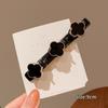 2024 Celebridad de Internet Nuevo Artefacto para el Cabello de Gente Perezosa con Perlas y Pedrería Clip para Cabello Suelto Estilo Occidental Clip para Flequillo Horquilla Lateral
