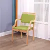 Mesas y Sillas de Comedor de Madera Maciza para Residencias de Ancianos y Centros de Enfermería, Muebles para Personas Mayores, Apartamentos Adaptados para el Envejecimiento, Mesas y Sillas