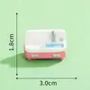 Mini Paisagem Móveis Criativos Ornamentos Sofá Cama TV Geladeira Artesanato de Resina DIY Decoração Casa de Bonecas Acessórios
