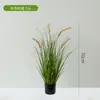 Plantas Verdes Simuladas, Hierba de Juncos de Alta Gama, Cola de Perro, Adornos para Sala de Estar del Hogar, Árboles Falsos, Decoración de Interiores, Plantas Suaves