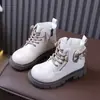 Botas Martin Versátiles para Niños 2026 Otoño/Invierno Nuevo Estilo Botines Modernos y Elegantes para Niñas Estilo Británico Casual Botines Cortos Versátiles