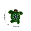 Animales Marinos Lindos, Cangrejos, Tortugas, Camarones, Parches Bordados con Cuentas, Accesorios para Bolsos, Sombreros, Accesorios para Ropa, Accesorios Decorativos