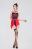 Disfraces de Rendimiento Ds Multicolor Nuevos para Club Nocturno Cantante Femenina DJ Bailarín Principal Ropa Conjunto de Equipo Colorido con Lentejuelas Bloque de Color Europeo y Americano