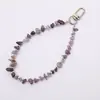 Colgante de Teléfono Móvil con Cuentas de Piedra Natural Transfronterizo Moda Versátil Colgante de Llavero para Funda de Teléfono Móvil