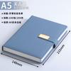 Cuaderno A5 Casual de Imitación de Cuero Personalizado Libro de Registro de Reuniones de Negocios Logotipo Impreso Diario de Alto Valor Caja de Regalo Libro