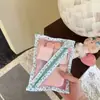 Bolsa de armazenamento de malha estilo Ouyang Nana, nécessaire, organizador de cabos de dados de grande capacidade multiuso, bolsa portátil para miudezas