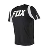 Directo de fábrica transfronterizo FOX ropa de ciclismo de verano para exteriores cuello redondo manga corta secado rápido transpirable motocicleta ropa de secado rápido camiseta para hombre