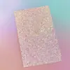 Tecido resistente ao calor em cores de doce, tecido da Cinderela, tecido resistente ao calor com padrão de ondas prateadas, resistente a altas temperaturas, para artesanato DIY, panificação e fabricação de doces