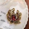 Elegante elegante retrô flor broche moderno elegante personalidade corsage casaco cardigã casaco acessórios pino presente para mulheres