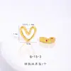 Color Fuerte que Conserva Arena Dorada Accesorios DIY Cornucopia Estrella de Ocho Puntas Palabra de Bendición Calabaza Agujero Pasante Pulsera Collar Cuentas Espaciadoras para Mujeres