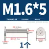 Tornillos de Cabeza Plana Delgada niquelados, de Forma Delgada, de Borde Delgado, Cabeza Plana Grande, Cabeza Plana Negra, Tornillos Phillips, Cabeza Plana M2M3M4M5M6