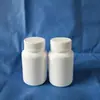 Botellas de plástico sólido de 100g, botellas pequeñas vacías, botellas blancas, botellas para polvo, botellas de 100ml