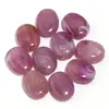 Contas Coloridas Acrílicas de Formato Irregular Jade Sintético Gradiente Duas Cores Oval Soltas Acessórios para Pulseira Colar Pingente DIY