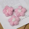 Flor de Lana Producto Terminado Ganchillo Hecho a Mano Colorido Flor Pomposa DIY Accesorios para Ropa Accesorios Broche Flor para Zapatos