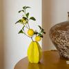 Jarrón de cerámica carambola, modelado artesanal, adornos de moda, diseño creativo de flores de frutas, nueva flor al por mayor