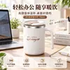 Caneca de aço inoxidável 304 de grande capacidade com tampa, resistente a quedas, adequada para uso no escritório, xícara de café estilosa para estudantes, atacado