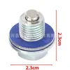 Tornillo Magnético de Succión de Aceite Adecuado para Tapón de Aceite de Carter de Coche Toyota Junta de Sellado Piezas de Desgaste 1056006000