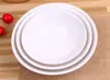 Vajilla de melamina imitación porcelana tazón de mostrador blanco de fondo puntiagudo tazón de desayuno comercial tazón de avena tazón para sopa de fideos wonton