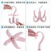 Gancho Rotativo de Quatro Garras Sem Furos para Casa, Gancho Multifuncional para Casacos e Chapéus, Suporte para Bolsas e Gravatas, Prateleira de Armazenamento para Lenços no Guarda-roupa