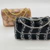 Bolso de Banquete de Moda Europea y Americana con Pedrería Caliente Transfronterizo Vestido Cheongsam Bolso con Incrustaciones de Diamantes ins Bolso de Mano de Banquete para Bodas